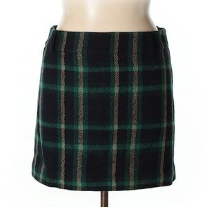 NWT Vintage 90s Ralph Lauren Wool Plaid Skirt — Size 12